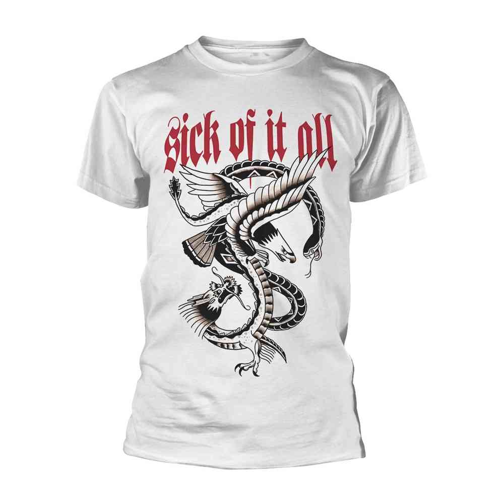 Sick Of It All - Eagle Tshirt Homme - Blanc